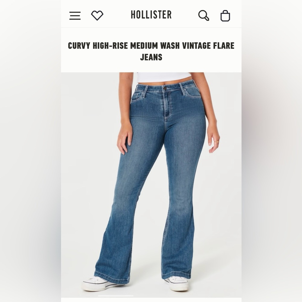 Hollister High-Rise Vintage Flare Jeans